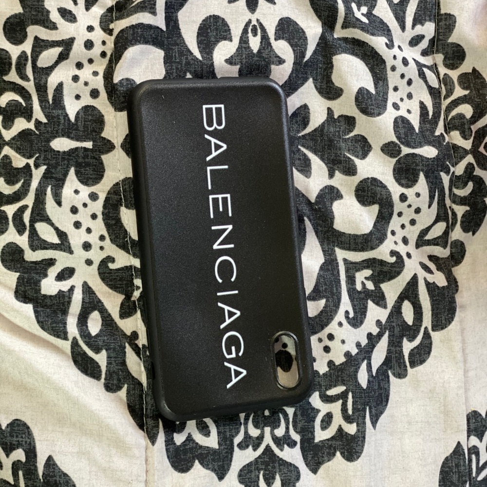 COPY - BALENCIAGA IPHONE X PHONE CASE